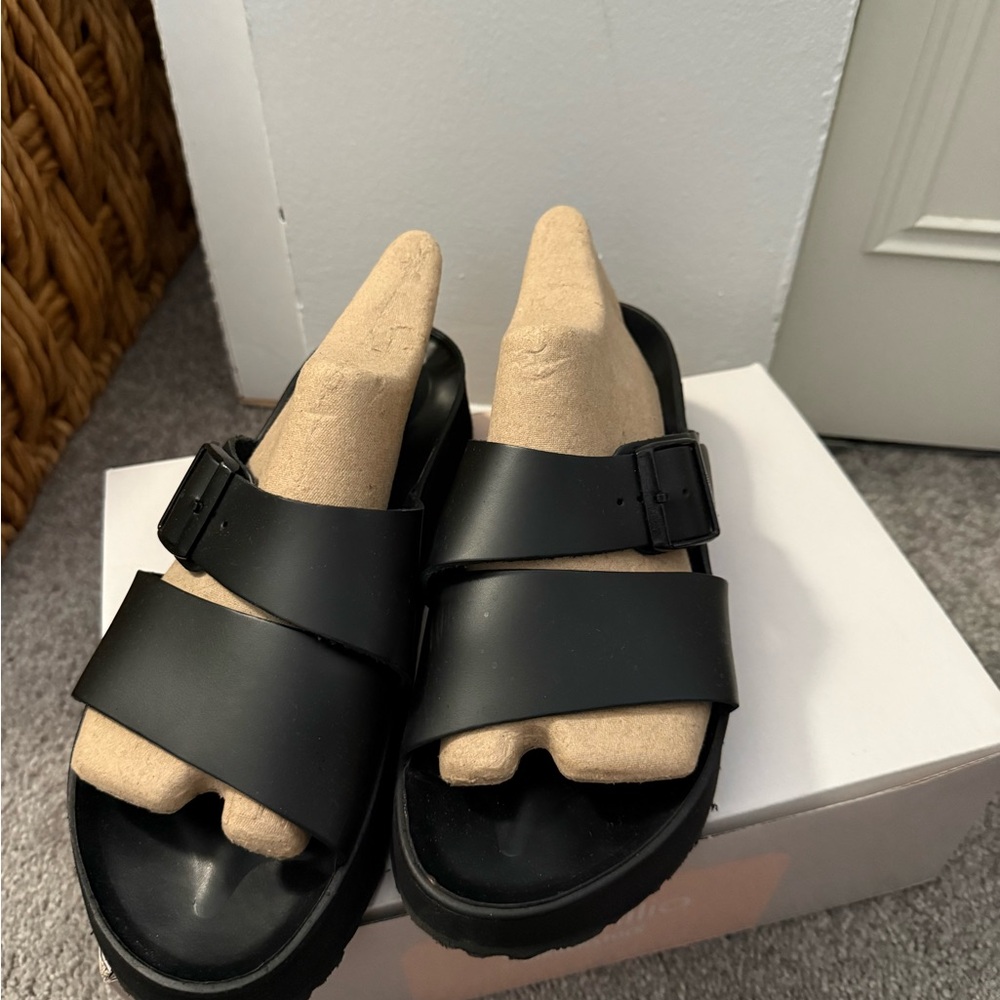 Almost Brand New Leather Sandals